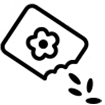 ícono de semillas
