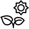 ícono de planta